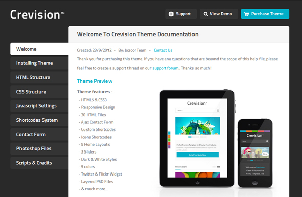Crevision - Responsive HTML Template - 5