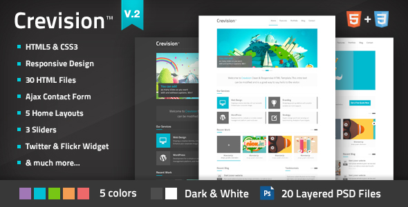 Crevision - Responsive WordPress Theme - 11