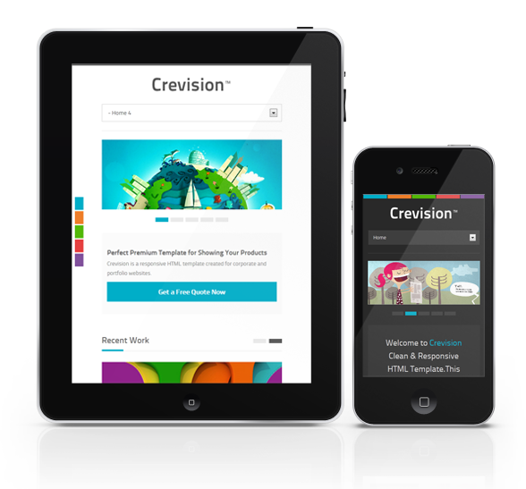 Crevision - Responsive HTML Template - 2